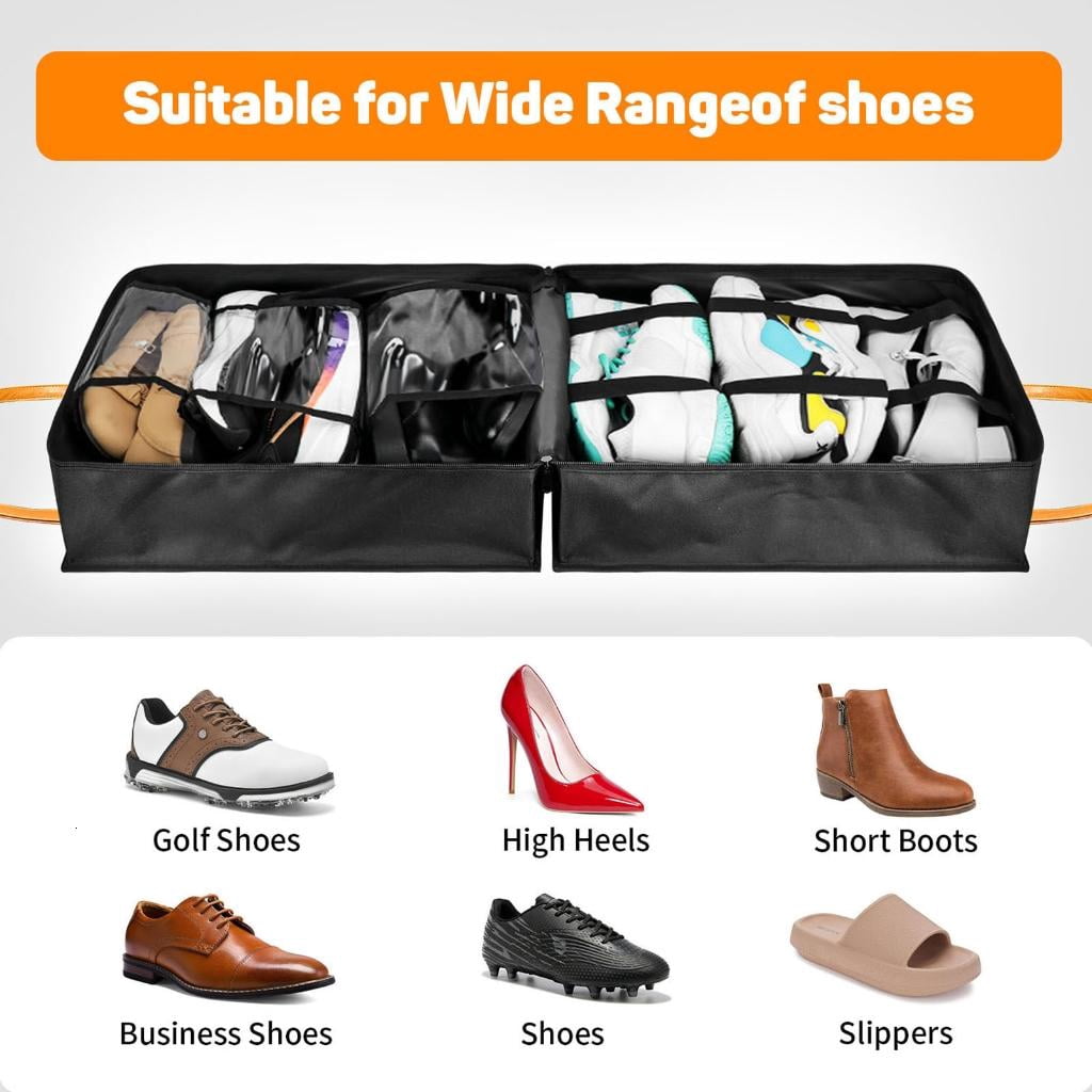 HannLk Waterproof Shoe Holder With Shoulder And Handles For Easy Carrying On