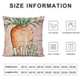 thumbnail image 5 of SHANXI Pillow Covers , Decorations Holiday Farmhouse Spring Pillow Case for Home Sofa Couch Decor (Pink) 12x12in, 5 of 5