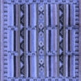 thumbnail image 1 of Ahgly Company Indoor Square Oriental Blue Industrial Area Rugs, 5' Square, 1 of 4