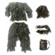 thumbnail image 5 of Traje Ghillie para hombre, pantalones, sombrero, disfraz de bosque con bolsa de almacenamiento, conjunto de uniforme verde, 5 of 9
