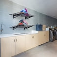 thumbnail image 2 of VEVOR Garage Storage Shelving, 2 Pack, 4 x 1 ft Heavy Duty Garage Shelves Wall Mounted, 400 lbs Load Capacity(Total) Garage Storage Rack Floating Shelves, Suitable for Shop, Shed, Garage Storage, 2 of 8
