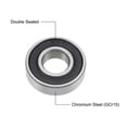 thumbnail image 3 of Uxcell Deep Groove Ball Bearings Double Sealed Chrome Steel ABEC3 Bearing 12x28x8mm, 3 of 5
