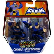 Batman Action League Owlman vs. Blue Bowman