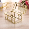 thumbnail image 5 of opvise Vintage Transparent Storage Box Candy Trinket Jewelry Holder Organizer Container Antique Brass, 5 of 8
