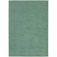 thumbnail image 6 of Noursion Essentials Solid Contemporary Blue Green 5' x 7' Area Rug, (5' x 7'), 6 of 10