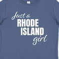 thumbnail image 4 of Inktastic Just a Rhode Island Girl Born and Raised Girls Baby T-Shirt, 4 of 5