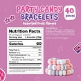 thumbnail image 6 of Party Candy Bracelets - 40 Count - Bulk Candy Individually Wrapped, 6 of 6