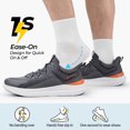 thumbnail image 5 of FitVille Men's Wide Fit Lightweight Walking Shoes Slip-resistant Comfort Shoes for Men with Arch Support, 5 of 8