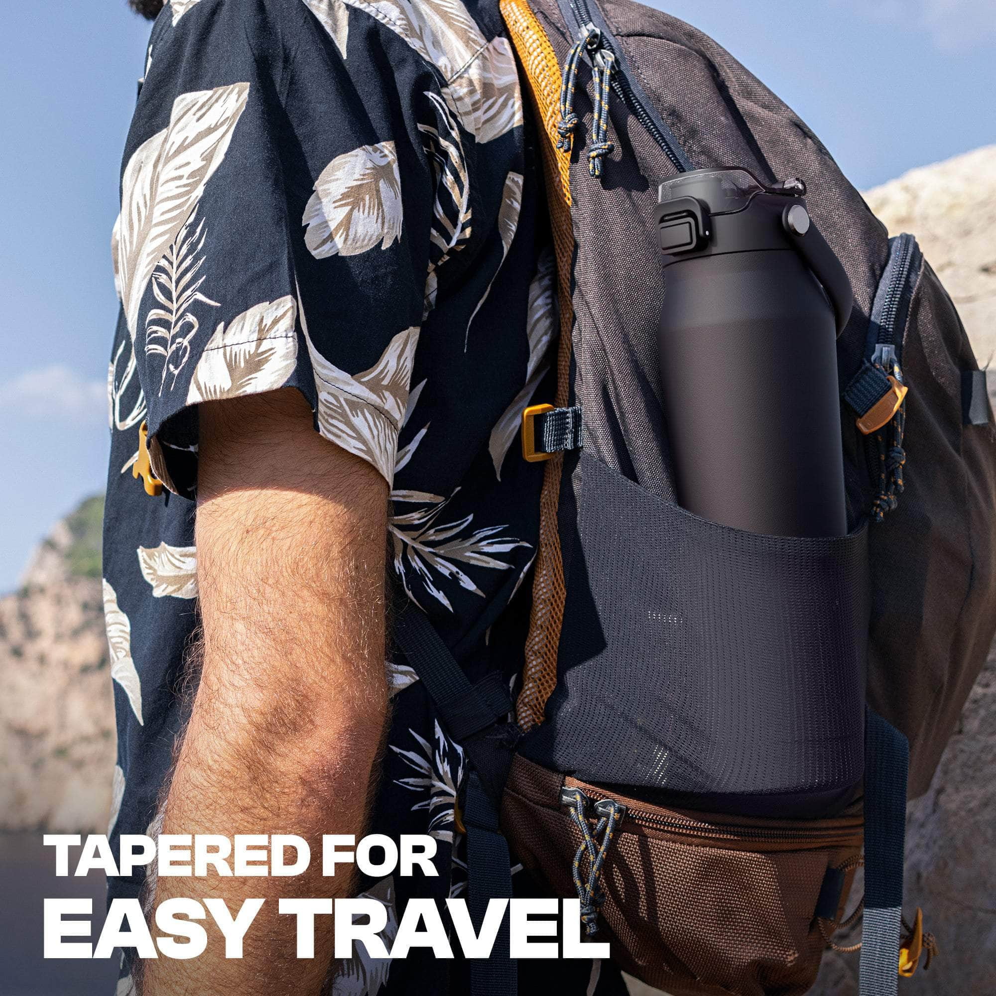 Frost Buddy 16oz Insulated Water Bottle with Straw & Chug Lid | Leak-Proof Stainless Steel | 24-Hours Cold | Sweat-Proof, Cup Holder Friendly | Ideal for Gym, Travel, Sports & Everyday Hydration