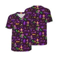 thumbnail image 3 of Daiia Mardi Gra2 Mens Baseball Jersey Button Down Shirts Short Sleeve Sports Uniforms-XX-Large, 3 of 9