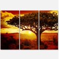thumbnail image 2 of Design Art - Lonely Tree in African Sunset, 2 of 3