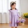 thumbnail image 3 of Vestido VARMILO para Niña Casual de Manga Larga con Cierre de Tirón, 3 of 8