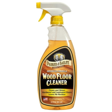 Parker & Bailey Wood Floor Cleaner 22 oz. spray (Best Way To Clean Real Wood Floors)