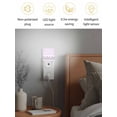 thumbnail image 4 of Night Lights Auto Sensor Purple Lavender Plug-in LED Nightlights Lamp Dusk to Dawn for Living Room, Bedroom, Bathroom, Stairways Wall Decor, Spring Flower Butterfly Buffalo Plaid Night Light, 4 of 9