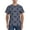 Geometry Flower, variant on Green Avocado Print Men's Dry Fit Mesh Athletic Shirts Moisture Wicking Tennis T-Shirt Tops