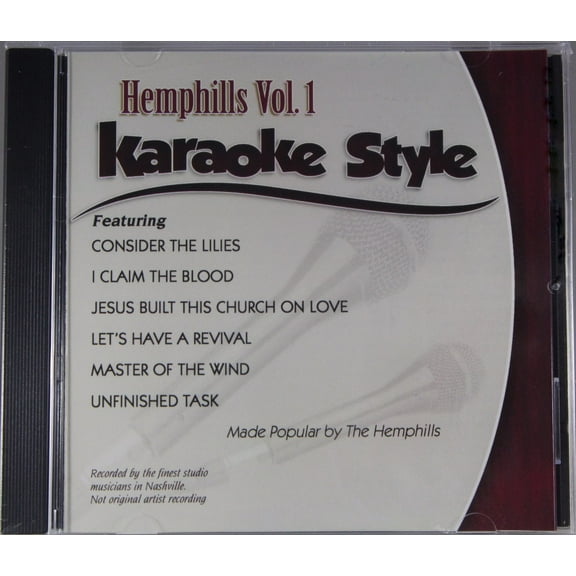Hemphills Volume 1 Daywind Christian Karaoke Style NEW CD G 6 Songs