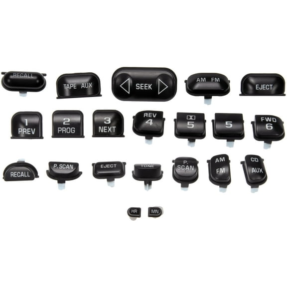 Dorman 76821 GM Radio Buttons for Specific Models