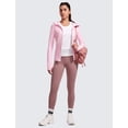 thumbnail image 3 of Campera CRZ YOGA Butterluxe con Cierre Completo y Capucha Rosa M, 3 of 5