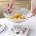thumbnail image 2 of Matsuzay para servir con calidad alimentaria segura para beneficios para la salud, cesta de fruta, de fruta, frutero, bandeja de fruta Cocina y Comedor Blanco transparente, 2 of 6