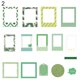 thumbnail image 2 of Gwong Decoración hogareña 15pcs Album Scrapbook Star Heart Rectangle Forma Stickers DIY Diario Decor Gwong 21032188, 2 of 7