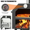 thumbnail image 2 of CazToi Premium Portable Wood-Fired Pizza Oven with Stone and Grill Rack for Parties & Picnics, 2 of 7