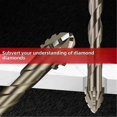 thumbnail image 4 of 4PCS Four-Flute Sawtooth Eccentric Drill Bit, High Hardness Skewed- Eccentric Drill Bits,6mm+8mm+10mm+12mm, 4 of 5