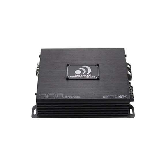 Massive Audio GTR4X 220W RMS x 4 at 2 Ohm 4 Channel Amplifier
