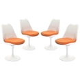 thumbnail image 5 of Lippa Dining Side Chair Fabric Set of 4, Gray, 5 of 36
