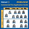 thumbnail image 2 of Mirage MG111 pneu pour camion 285/75R24.5 H, 2 of 2