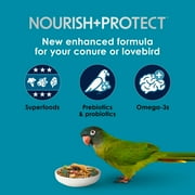 Kaytee Forti-Diet Pro Health Nourish+Protect Conure & Lovebird Food 4 Pounds
