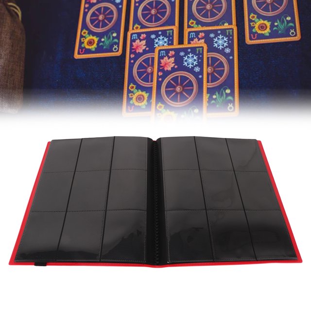 9 Pocket Trading Card Album Folder Card Collection Book 9 Pocket 360 Slots Card Binder Holder For Star Album Baseball Football Sports Card T116