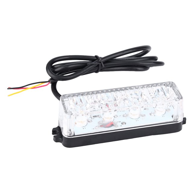 Lámpara de emergencia, luz de advertencia estroboscópica de peligro de 4 LED para automóvil, camión, camión, funcionalidad versátil