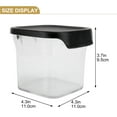 thumbnail image 2 of Raindrops Airtight Storage Jar for Kitchen and Refrigerator Use Made of PP Material 630ml, 2 of 8