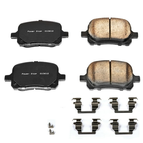 Power Stop Front Z17 Evolution Ceramic Brake Pads with Hardware 17-707