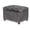 #Gray, variant on Storage Ottoman, 24" Fabric Rectangle Tufted Foot Rest Stool for Living Room Bedroom, Beige