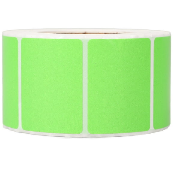 FOMIYES  Sticker Printing Paper Thermal Printer Labels Colored Stickers Green