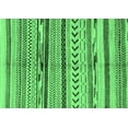 thumbnail image 1 of Ahgly Company Indoor Rectangle Oriental Emerald Green Modern Area Rugs, 2' x 3', 1 of 4