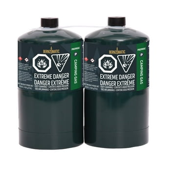 Bouteille de gaz de camping au propane Bernzomatic - Paquet de 2