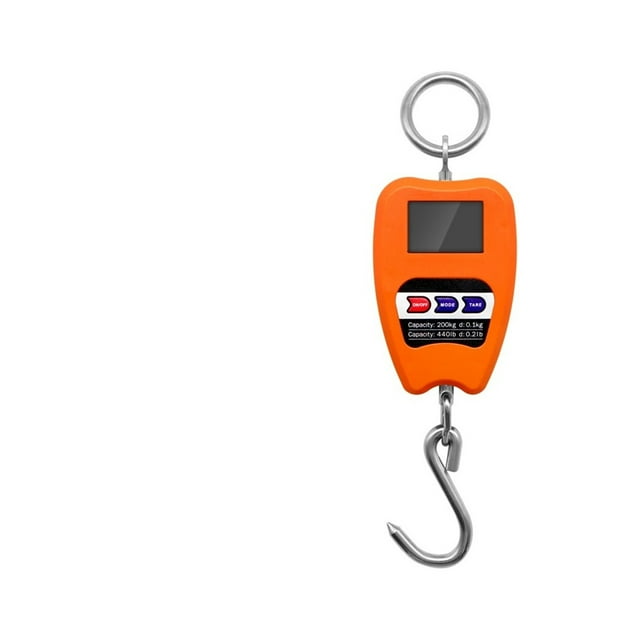 Balance Suspendue 200kg/50kg Rétroéclairage Numérique Balances Électroniques Poids de Pêche Balance Grue