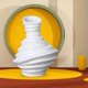 thumbnail image 1 of Florero de cerámica moderno, florero de elegante florero de cerámica, florero abstracto para centro de de hogar Blanco S Colco Florero moderno abstracto, 1 of 8