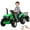 Green, variant on Roromall Ride On Tractor with Trailer, 12V Electric Ride-on Toy with Remote Control, Spring Suspension, 35W Dual Motors, Music USB, for Kids 3+, Gifts for Christmas