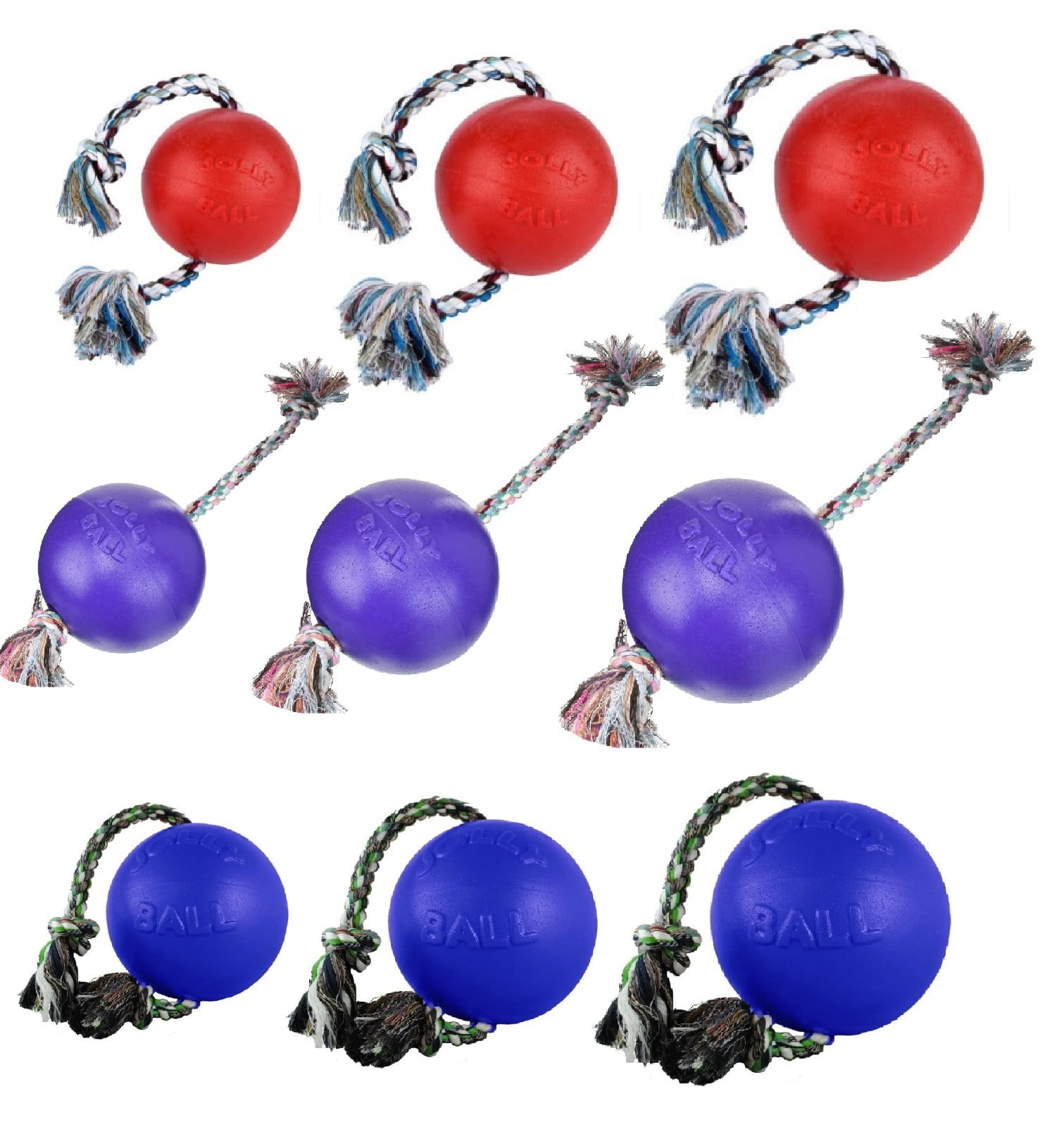 Floating Interactive Rope Dog Horse Toys Romp and Roll Dog Water Tug (Large - Blue)