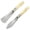 Silver, variant on RUIKI Stainless Steel Garden Hand Trowel Set of 2, Digging and Weeding Tools, Serrated Edge for Cutting Roots, Perfect for Transplanting, Planting, Container Gardening, Silver, 12.9"