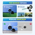 thumbnail image 4 of Foldable Dog Pool, Collapsible Pet Bath Tub, Portable Wading Pool for Kids and Dogs, 4 of 6