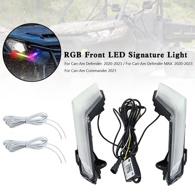 RGB avant LED Signature Lumière pour Can-Am Commandant Défenseur Max 2020-2023