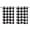 Black, variant on Black and White Checkered Kitchen Curtains 96 Inch Length, Farmhouse Buffalo Plaid Grommet Top Bedroom Living Room Curtains, Light Filtering Cafe Curtain Drapes 2 Panels Set 104''x96''