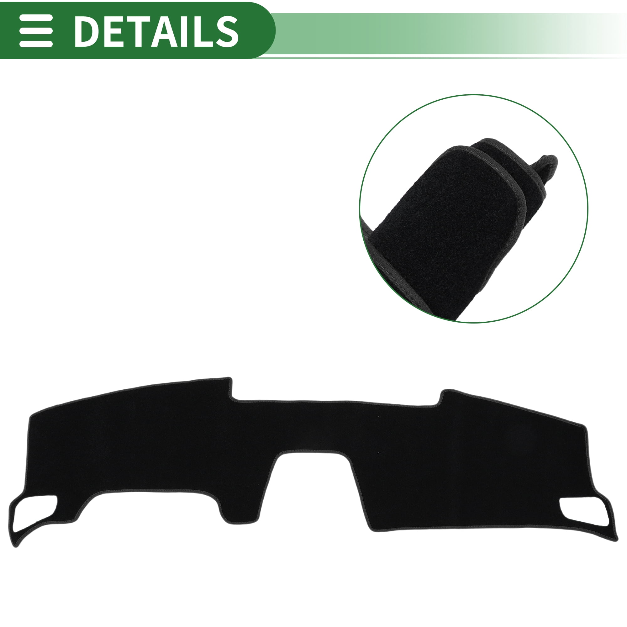 Unique Bargains Dash Cover Non-Slip Dashboard Carpet Mat for Honda Accord 2022-2024