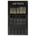 thumbnail image 7 of Arteza Detail Paint Brushes Art Supply Set, 15 Pack, 7 of 7