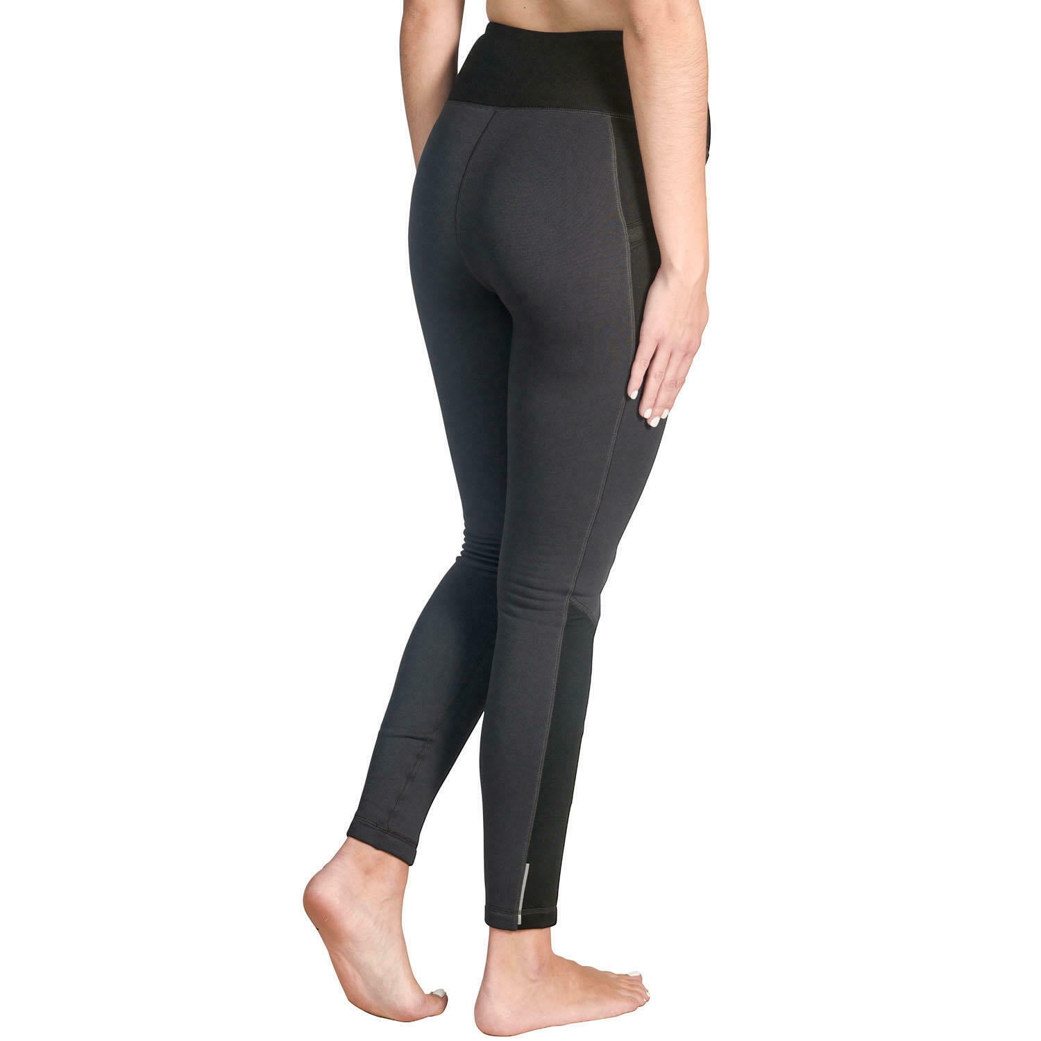 Women's Black and Grey GetMyBodyFit Ladies Gym Leggings – Getmybodyfit