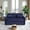 Blue, variant on Modern Loveseats Futon Sofa Bed,3-in-1 Multi-Functional Corduroy Sleeper Couch Pull-Out Bed,Adjustable Backrest and Pillows,Convertible Sofa Bed for Living Room,Bedroom ((Blue),Farmhouse Loveseats